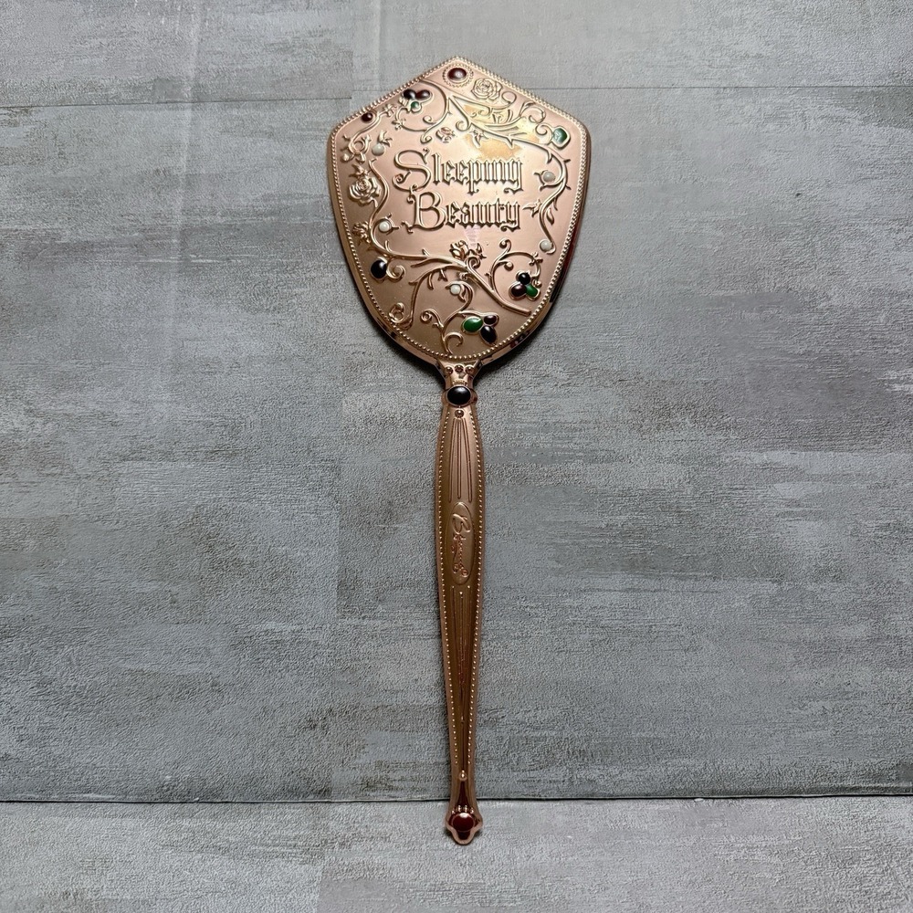 NWOB Besame Cosmetics Sleeping Beauty Collection Rose Gold Royal Vanity Mirror‎